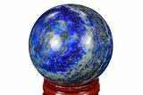 Polished Lapis Lazuli Sphere - Pakistan #171000-1